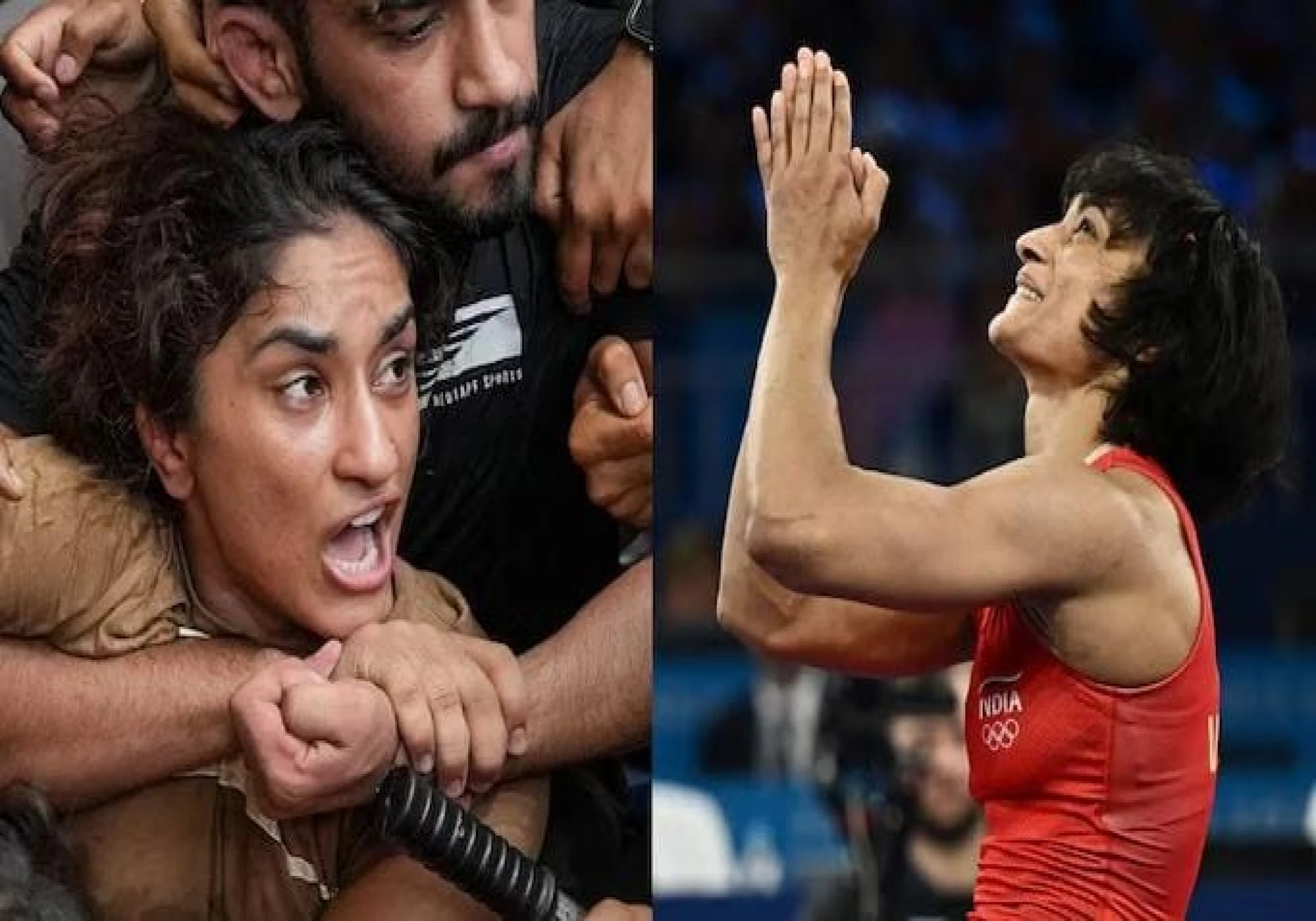 When Vinesh Phogat waved against Brij Bhushan Sharan Singh, he lost to the system but won the heart. When Vinesh Phogat waved against Brij Bhushan Sharan Singh, he lost to the system but won the heart.